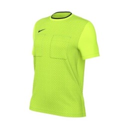 MAILLOT MANCHES COURTES 2024-2025 JAUNE FLUO FEMME